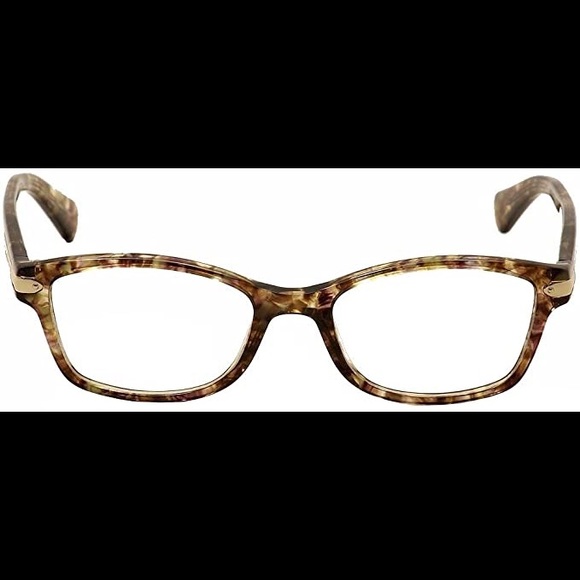 🆕 2pc Set Brown COACH Confetti 51mm Frames + Black Leather Case NWT - Picture 12 of 16